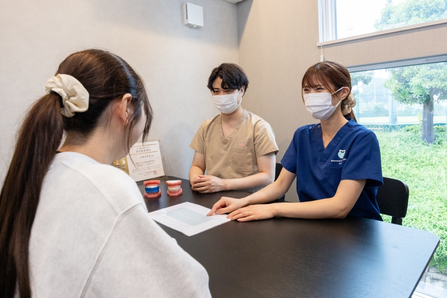 検査結果を元に状況のご説明と必要であれば治療計画のご提案｜松本デンタルオフィスforキッズ東大和